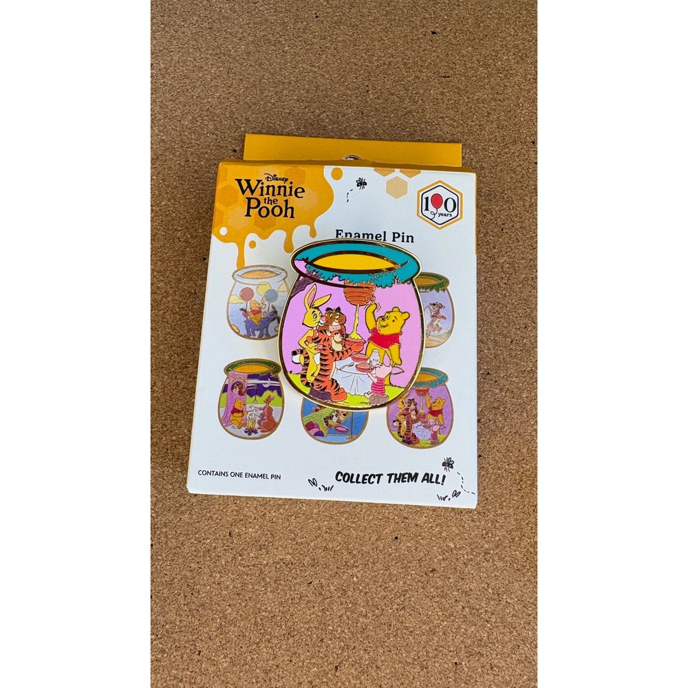 Disney Winnie the Pooh Character Honey Pot Pin- Pooh and Friends